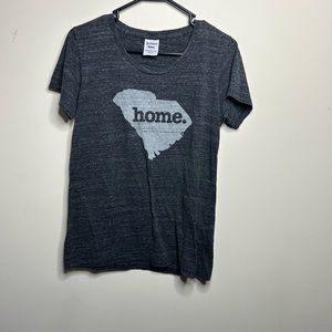 South Carolina “Home” Tee short sleeve t-shirt state outline design